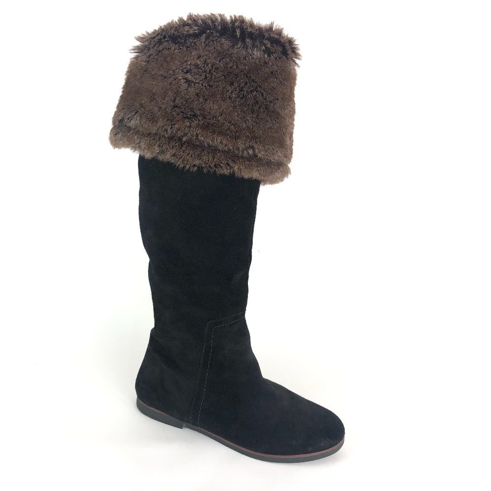 Sam Edelman Orlando Boot Black Suede Over Knee 8